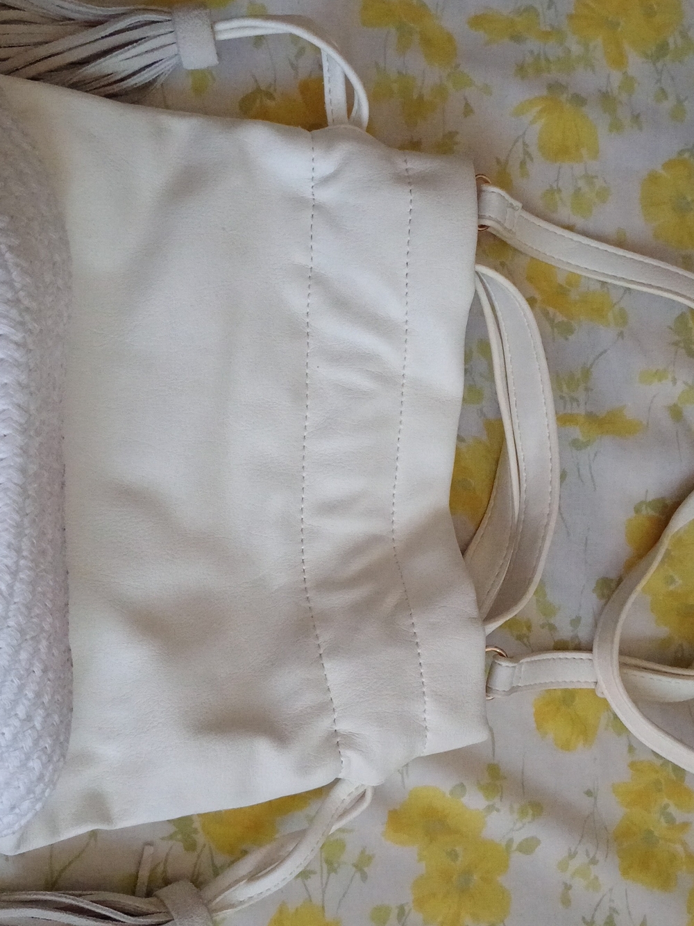 I.N.C. International Concepts white shoulder bag